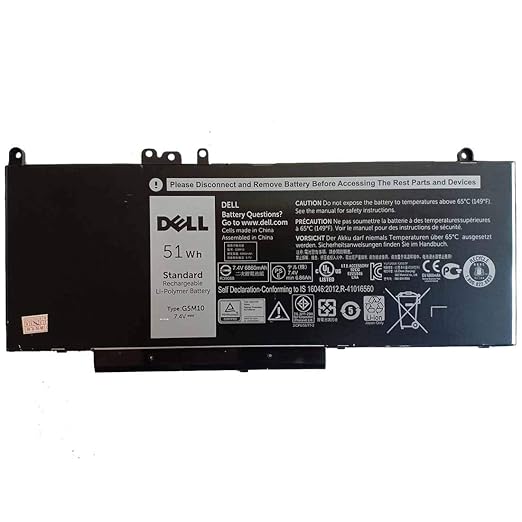 Dell Latitude E5250 E5450 E5550 51 Whr 7 4v 4 Cell Original Laptop Battery F5ww5 R9xm9 8v5gx G5m10 Vmkxm Buy Dell Latitude E5250 E5450 E5550 51 Whr 7 4v 4 Cell Original Laptop