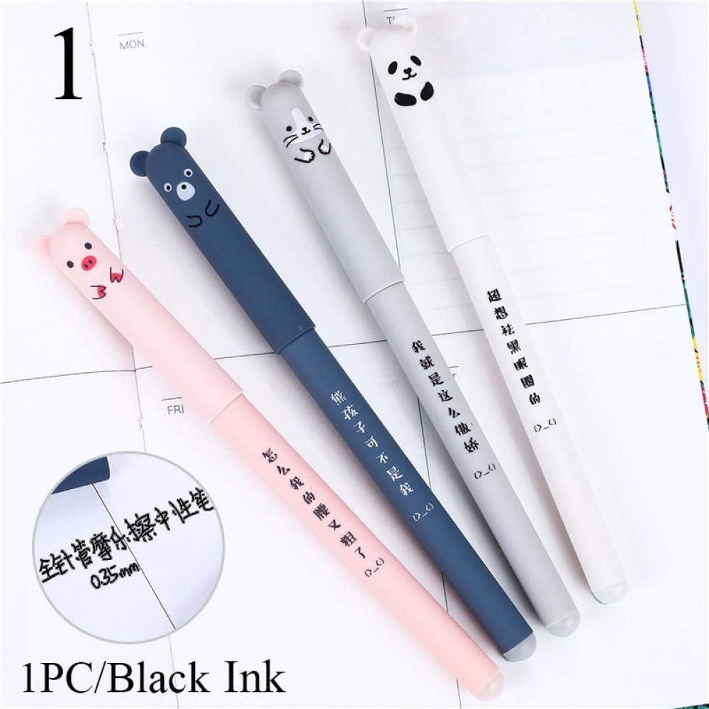 Amazon Co Jp かわいい猫の消せるペン 漫画のマジックボールペン 子供や女の子へのギフトに 学校の文房具 ノベルティ 韓国文房具 3 ホーム キッチン