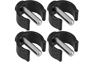 FRCOLOR 4pcs Walking Stick c Buckle Commode Chair Replacement Clips Height Adjustment for Rollators Crutches