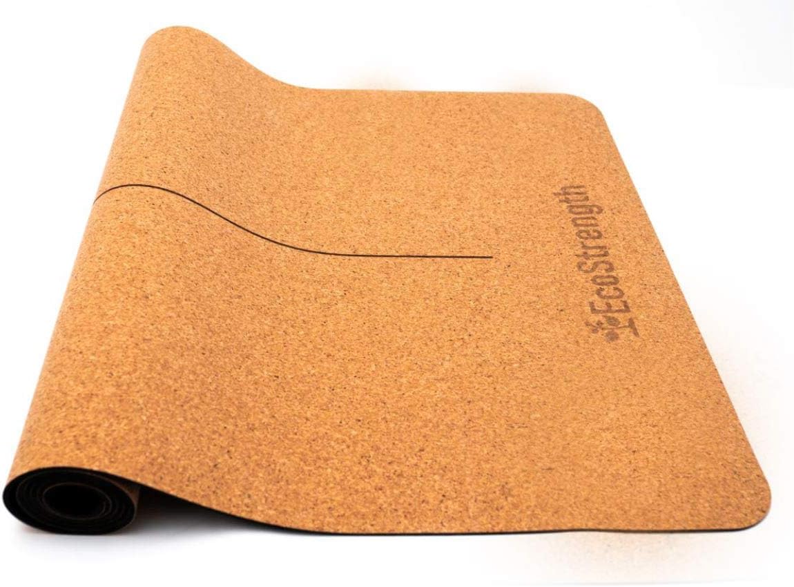 extra long cork yoga mat