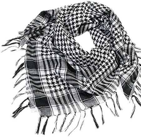 Unisex Men Women Square Scarf, SUKEQ Fashion Hemp Arab Shemagh Keffiyeh Palestine Head Neck Scarf Shawl Wrap