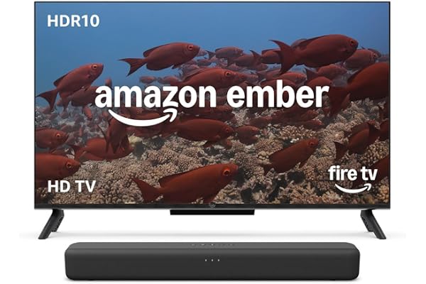 Amazon Ember 32" 2-Series with Fire TV (newest model) with Fire TV Soundbar