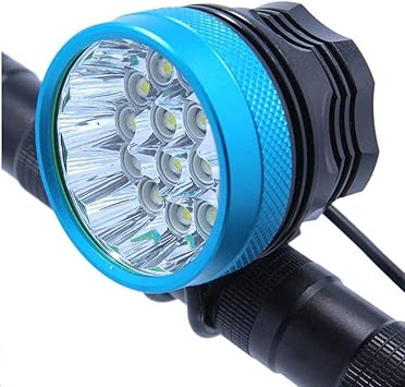 Amazon サイクルライト防水自転車ライトヘッドランプ000ルーメン12 X Xml T6 Led自転車サイクリングヘッドライト バッテリーパック 充電器 Zzszd ヘッドライト