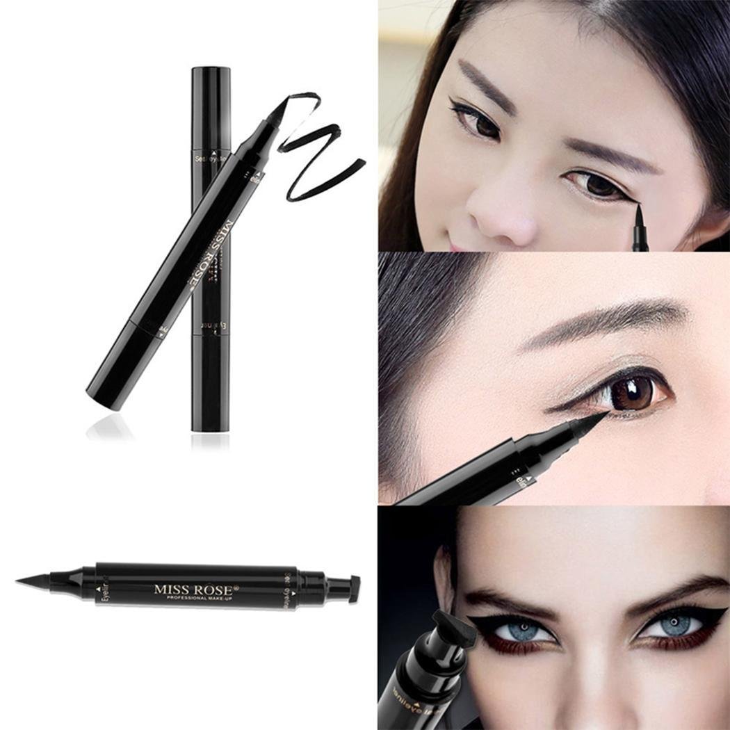 IEnkidu New Long-lasting Eyeliner Seal Stamp Double Head Eyeline Pencil Mackup Tools