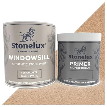 Windowsill Stone Coating Stone Effect Paint 1 Litre 500ml