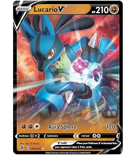 Amazon.com: Pokemon - Lucario VSTAR -SWSH214 - Black Star Promo