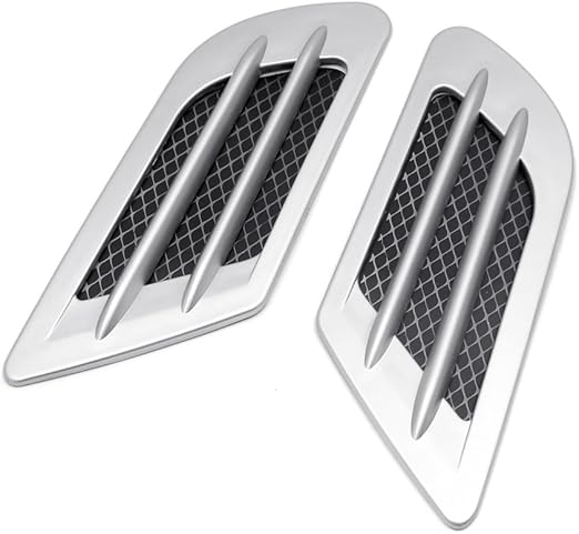 uxcell 2Pcs Decorative Hood Air Intake Flow