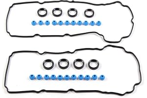 AUCERAMIC Engine Valve Cover Gasket Set for Ford Mazda Lincoln Mercury, Fusion Edge Flex Taurus Taurus X MKS MKZ MKT MKX 6 CX