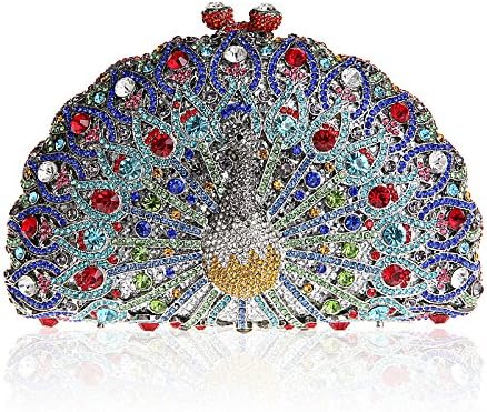 Luxury Evening Clutch Bag (Light blue)