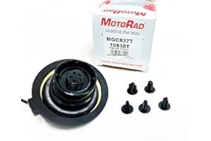 MOTORAD MGC-837T Tethered Fuel Cap / Fits Select Chrysler, Dodge, Hyundai, Jeep, Kia, Mitsubishi, Nissan, Ram with Black Cap 