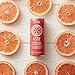 IZZE Sparkling Water Juice Beverage Blend, Grapefruit, No Sugar Added, 8.4 FL OZ, 24 Cans