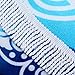 Indian Mandala Microfiber Large Round Beach Blanket with Tassels Ultra Soft Super Water Absorbent Multi-Purpose Towel 59 inch Across (NO.10)