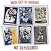 Tom Brady Football Card Bundle, Set of 6 Assorted Tampa Bay Buccaneers New England Patriots and Michigan Wolverines Football Cards of Quarterback Super Bowl Champion Protected by Sleeve and Toploader