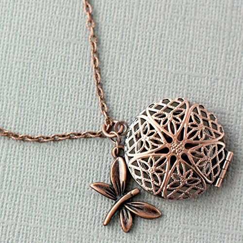 Dragonfly Essential Oil Diffuser Necklace