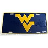 Tromic Gifts West Virginia Blue 6" x 12" Embossed Aluminum License Plate