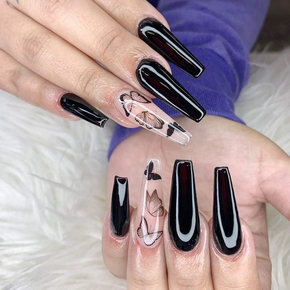 MIZHSE Black Rainbow Cat Eye Gel Polish Holographic 9D Cat Eye Nail Polish Sparkle Nail Gel Polish with Magnetic Stick Varnish Nail Art Nail Slon Manicure 10ML(0.33fl.oz) - Image 3