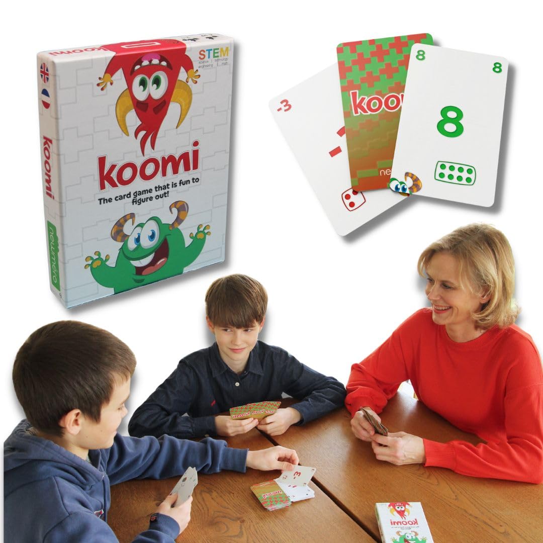 newméro Koomi - Fun Math game for Kids - Train Addition and Subtraction / 6-14 years old