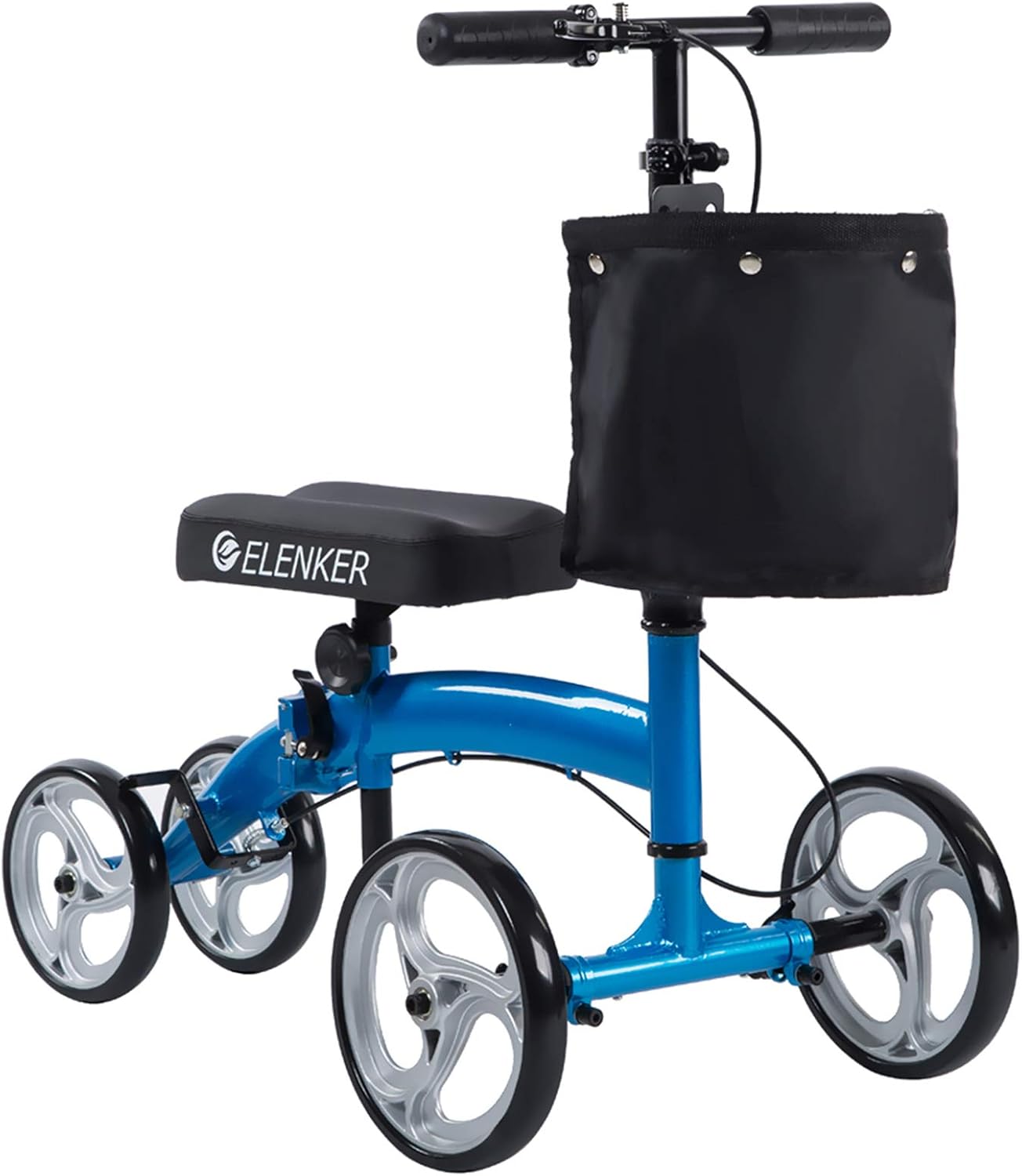 ELENKER Lightweight Foldable Knee Scooter Crutches