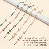 MumEZ 5 Pack Silicone Pacifier Clips Toy Safety Straps Stroller High Chair view 5