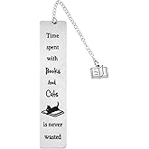 Cat Bookmark,Cat Mom Gifts for Women,Cat Gifts for Men,Funny Book Markers for Cat Lovers,Cat Gifts for Men Women,Cat Mom Funny Bookmarks