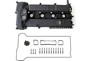 AUCERAMIC Engine Valve Cover for Ford Focus 2012 2013 2014 2.0L Valve Cover with Gasket,Bolt,Oil Filler Cap and Spark Plug Tu