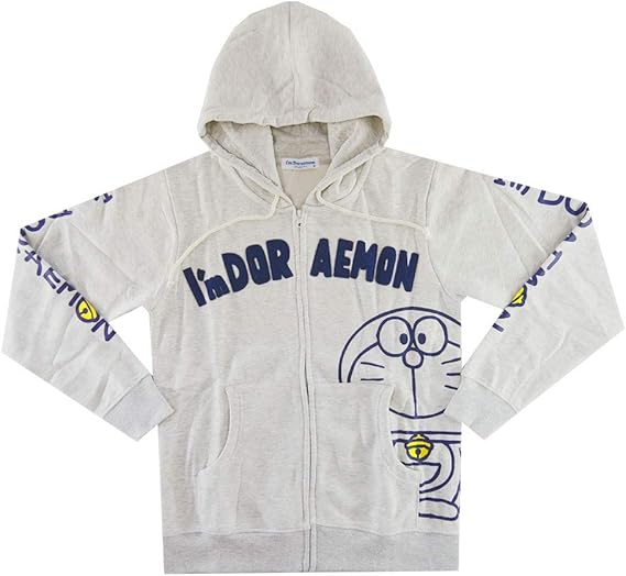 Amazon ドラえもん 裏起毛 パーカー メンズ スウェット 長袖 Zip アニメ グッズ Dr トレーナー パーカー 通販