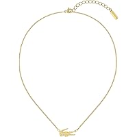 Lacoste Men's Arthor Jewelry Necklace, Stainless Steel