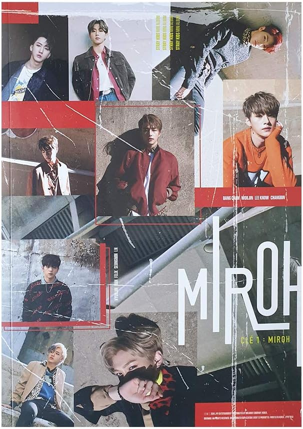 STRAY KIDS 4th Mini CLE 1 : Miroh Album Standard (Clé 1 Version) CD+Photobook+3 QR Photocards+(Extra 4 Photocards + 1 Double-Sided Photocard)