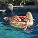 GoFloats Cheeseburger Party Tube - Giant Size Fun That Will Leave You Hungry for More