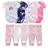 Baby Layette Set Baby Boys' 9-Piece Bodysuits Pants