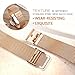 Mens Watch,Ultra-Thin Business Casual Simple Watch with Mesh Milanese Bracelet,Waterproof Analog Quartz Dress Wrist Watch