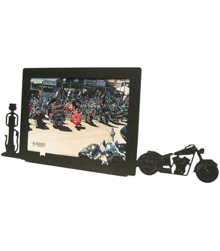 Amazon.com - Harley-Davidson Industrial Faux Metal & Wood Picture