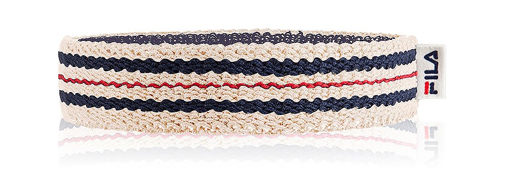 fila retro headband tan