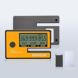 Labs Tint Meter Works on Side Windows, Digital Tint
