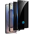 WYQLTD 2 Pack for Samsung Galaxy S25 Ultra Privacy Screen Protector Tempered Glass, Fingerprint Unlocking, 25° Anti Spy S25 Ultra Screen Protector, Full Coverage, Case Friendly, Easy Installation