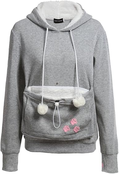 hoodie with cuddle pouch