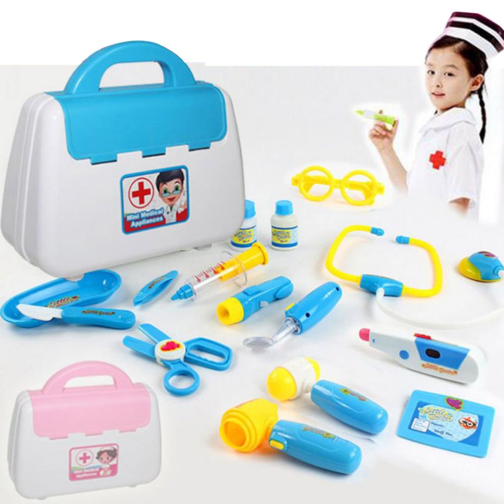 EFO SHM Arztkoffer Arzt Spielzeug Kinderarztkoffer Dentist Doktor Set Medizinische Kit ...