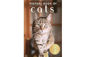 Picture Book of Cats: 45 Stunning Photos of Every Breed and Facts with Video, for Dementia Patients, Seniors with Alzheimer's