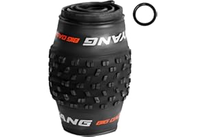 Himiway 26" Mountain Bike Tires 26×4 Replacement Bike Tire Compatible with Most 26 x 4.0 Road Mountain MTB Hybrid Electric Bike Bicycle Tires and Tubes, Black 1 Pack