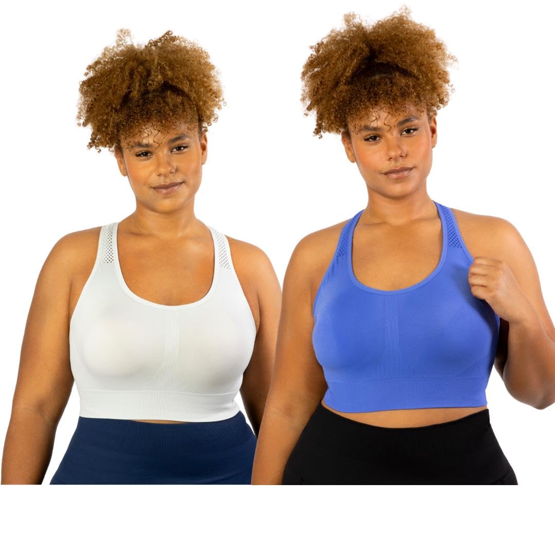 Under Control Sports Bras for Women Plus Size High