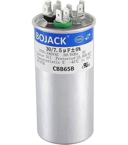 4TTR7048A1000BA, 30/7.5 MFD, 440V Dual Run Capacitor: Amazon