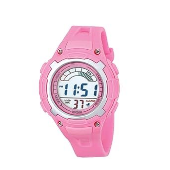 Vizion Digital LCD Multicolor Dial Watch for Boys and Girls-V-9109258-3