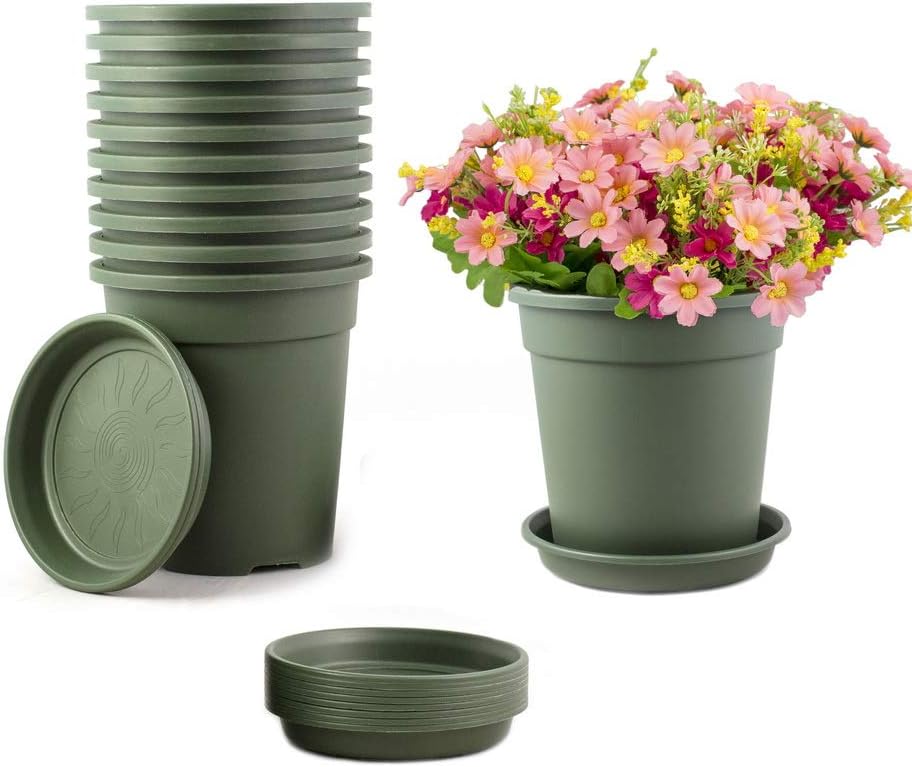 1 2 gallon plant pots