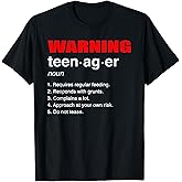 Teenage 13th Birthday Funny Gift Design for Boys and Girls T-Shirt