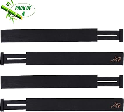 Nbwood Bamboo Drawer Dividers Kitchen Drawer Organizers Spring