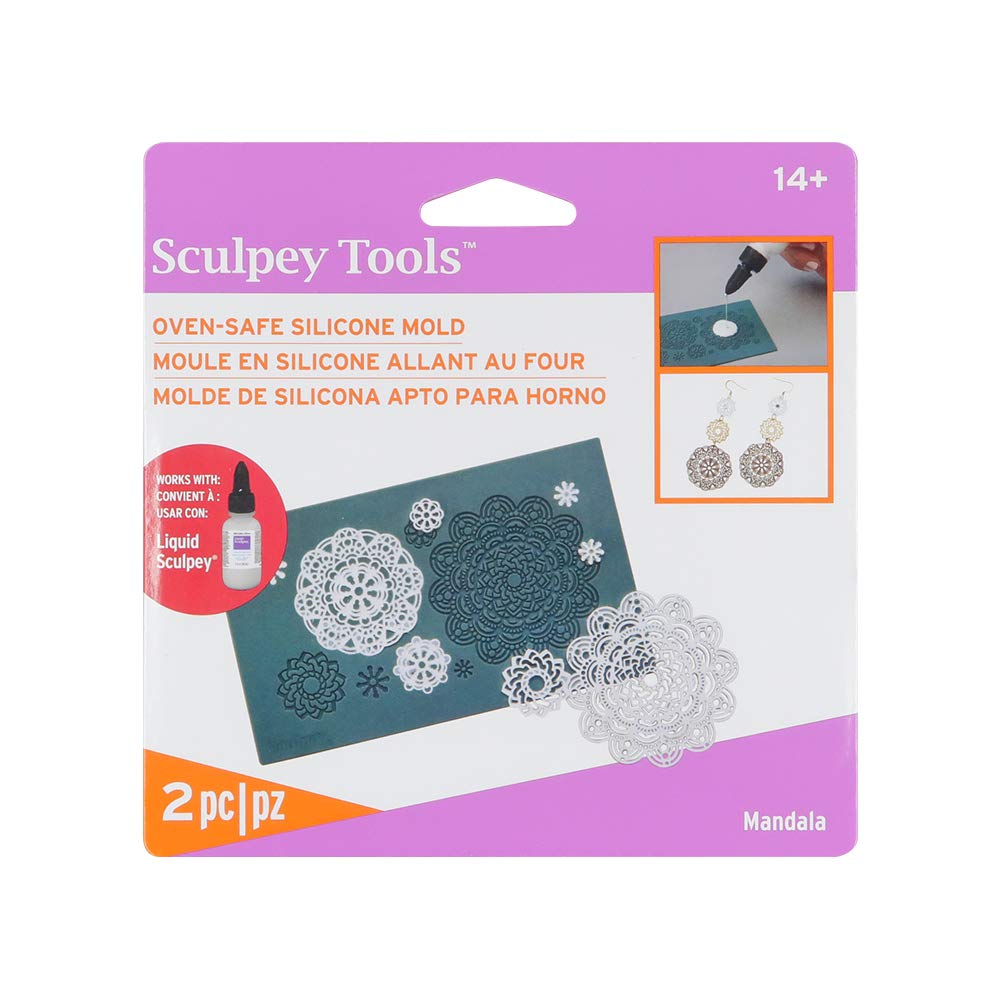 Liquid SCULPEY Mold Mandala