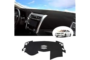 Autorder Dashboard Cover Mat for 2013-2018 Nissan Altima Accessories Dash Cover Flannel Dash Mat Sunshade Glare UV Rays Protector
