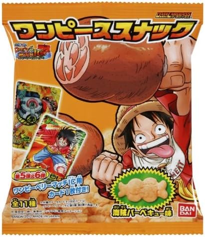 Amazon ワンピーススナック 海賊バーベキュー味 袋入 Box 食玩 通販