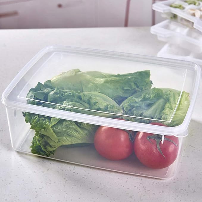 BAOXIANHE Caja De Almacenamiento Plástico Tres Capas Empanadillas ...