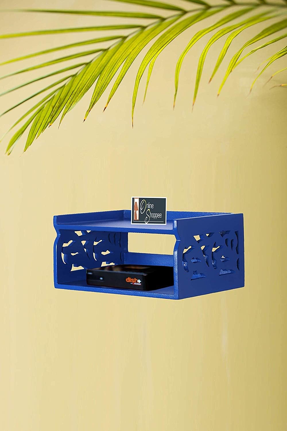 Onlineshoppee Set Top Box Wall Shelf
